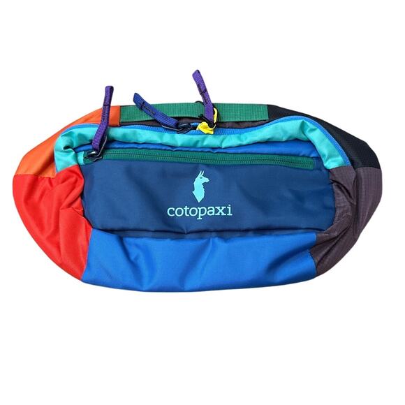 Cotopaxi Kapai 3 L Hip Pack Belt Bag Multicolor Repurposed Fabric New NWT 45 - Picture 1 of 3